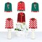 Big Dot of Happiness Christmas Pajamas - Decorations DIY Holiday Plaid PJ Party Essentials - Set of 20